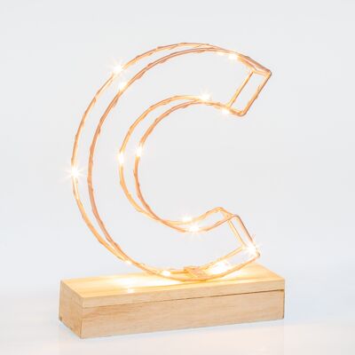 Letter Light - C