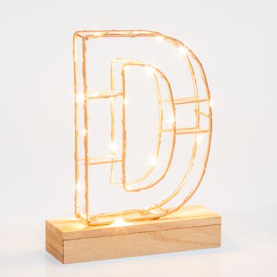 Letter Light - D