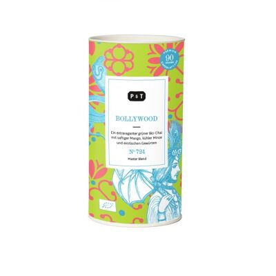 Bollywood N°724 - Dose - 90g für 45 Tassen - Green Tea Blend