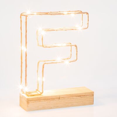 Letter Light - F