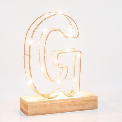 Letter Light - G