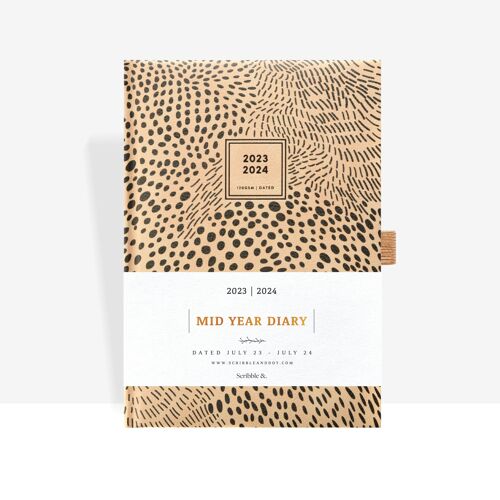 A5 MID-YEAR DIARY - DOTS