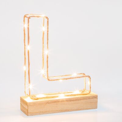 Letter Light - L