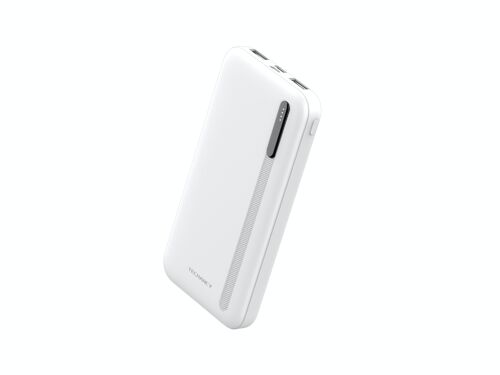 TECHANCY Power Bank 10000 mAh, USB C input External Mobile Phone Battery