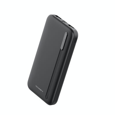 TECHANCY Power Bank 10000 mAh, USB-C-Eingang Externer Handy-Akku