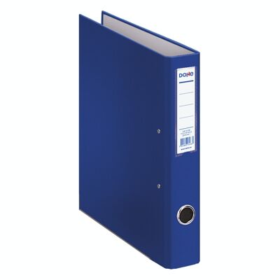Oficolor folder with 2 rings of 40 mm blue folio size