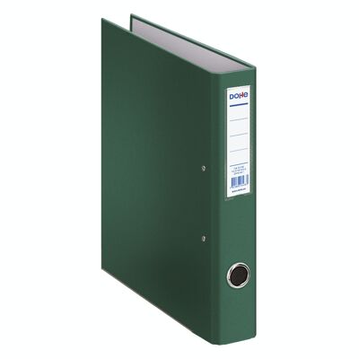 Oficolor folder with 2 rings of 40 mm green folio size