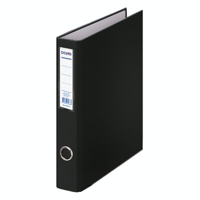 Oficolor folder with 2 rings of 40 mm black folio size