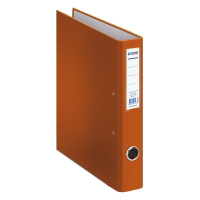 Oficolor folder with 2 rings of 40 mm orange folio size
