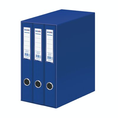 Oficolor module with 3 blue folio size folders