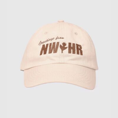 CREAM GREETINGS DAD HAT