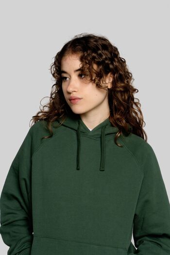 Sweat à capuche Essential Vert 8