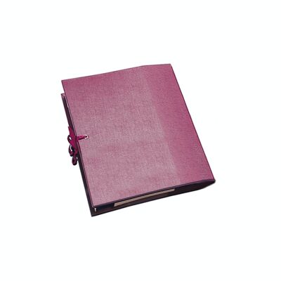 Burgundy accordion size receipt folder