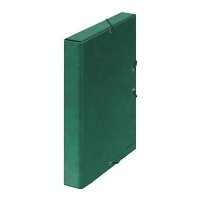 Caja para proyectos lomo 3 cms verde