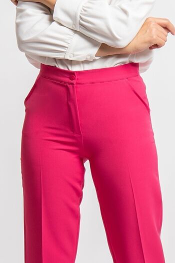 Pantalon fushia RASPAIL 2