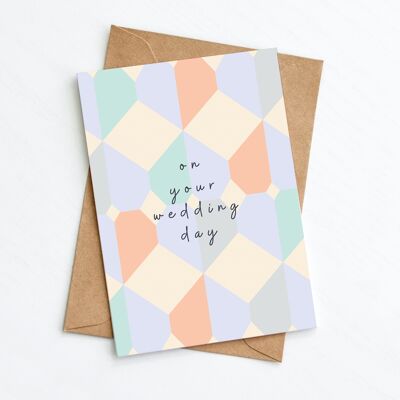 En tu tarjeta del día de la boda