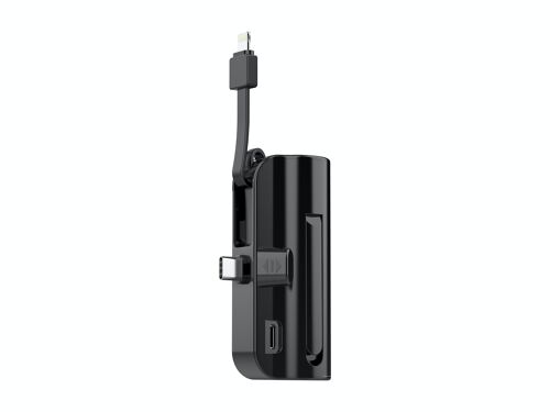 Compra Mini caricatore portatile TECHANCY per iPhone Samsung Xiaomi Huawei  con cavo integrato all'ingrosso