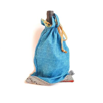 Large sari gift bags with drawstring