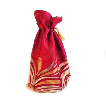 Grands sacs-cadeaux en sari avec cordon de serrage 2