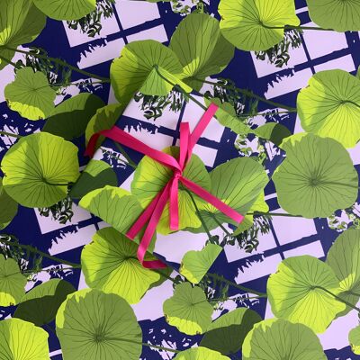 Premium Matt Gift Wrap 50 x 70 ‘Lotus’