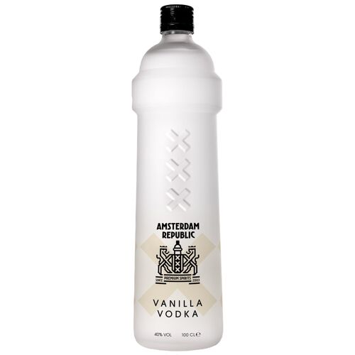 UNIQUE PREMIUM Vanilla Vodka from Amsterdam in iconic bottle, bestseller