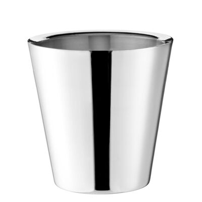 Champagne cooler Valencia (height 23 cm, Ø 23 cm) without handles, stainless steel, highly polished