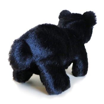Mini ours / mini marionnette à main ours noir (VE 4) | 2641 2
