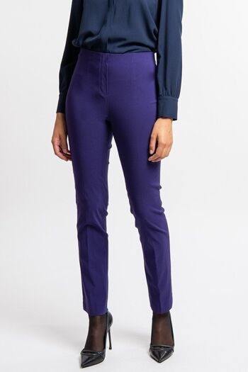 Pantalon violet LIZE 1