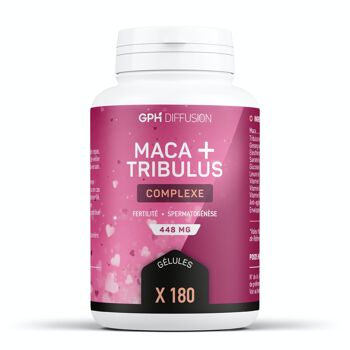 Maca + Tribulus - 448 mg - 180 gélules 1