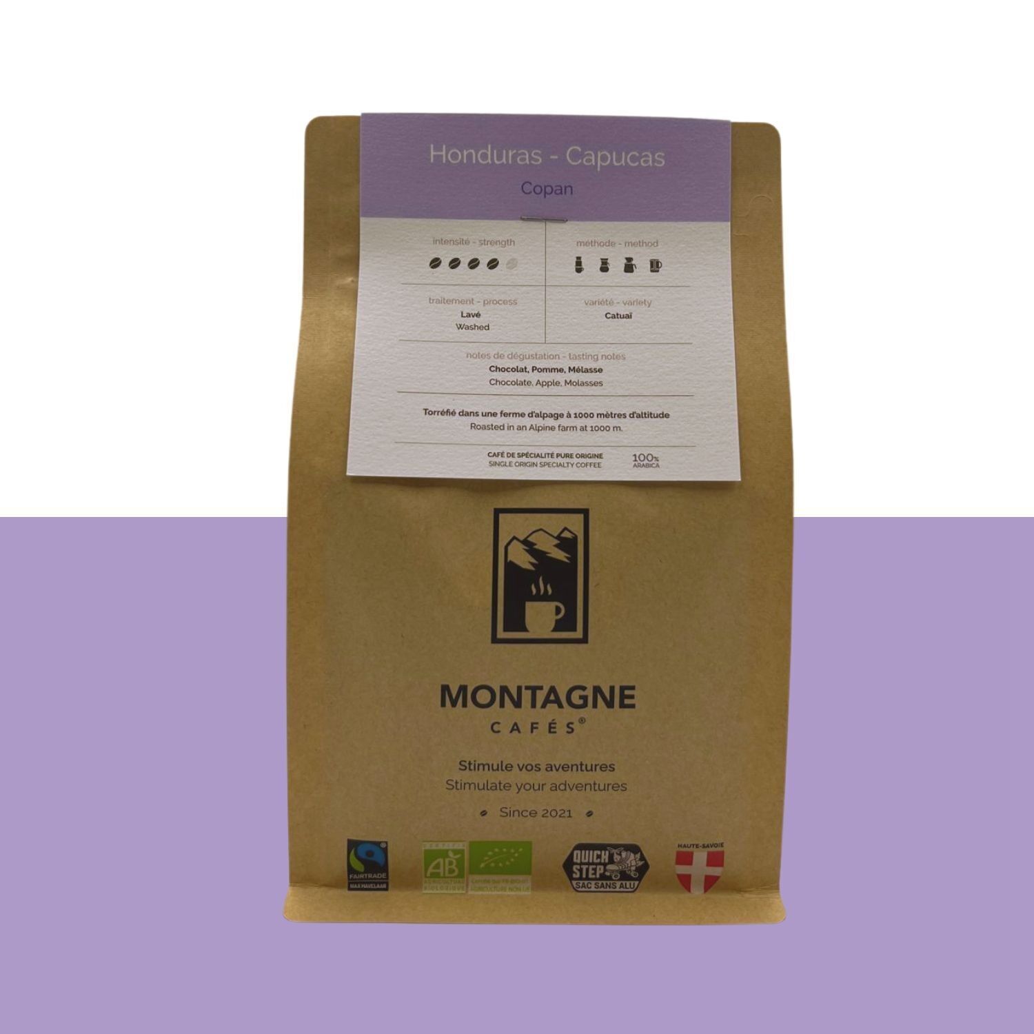 Café en grano orgánico y de comercio justo Honduras Bio | Capucas 3kg
