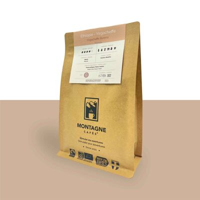 Kaffeebohnen 5kg Bio-Äthiopien-Spezialitätenkaffee | Bio- und fair gehandelter Yirgacheffe