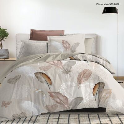 3-PIECE STYLE FEATHER DUVET COVER SET 240x260 cm