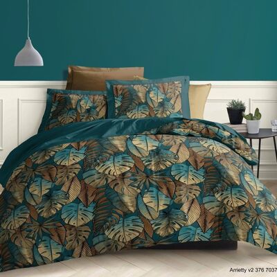 ARRIETTY 4-PIECE DUVET COVER SET WITH 140x190 FITTED SHEET