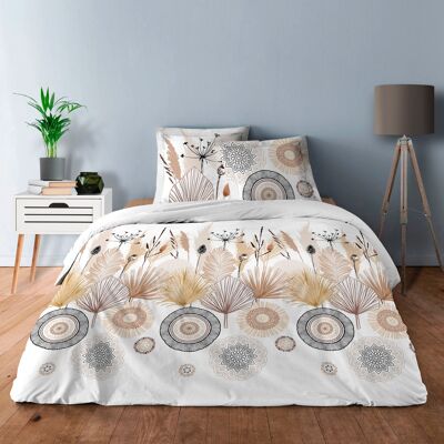 SET COPRIPIUMINO 4 PEZZI MAROCCO CON LENZUOLO SOTTO 140x190