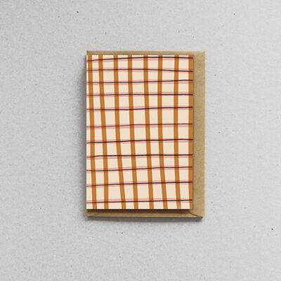 Card with envelope - Picnic Tablecloths - Coffee