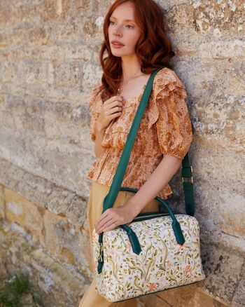 Grand sac bowling Fable Eloïse - Iris Green 5