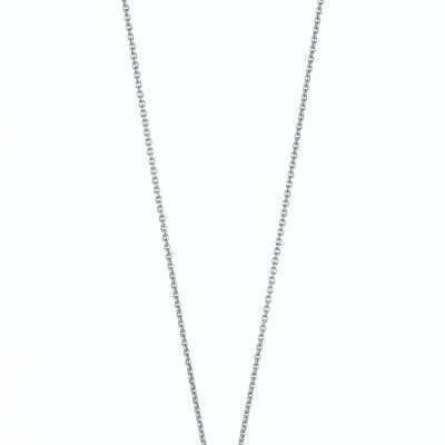 Collier avec pendentif infini Tahiti noir