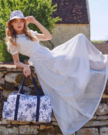 Sac week-end FABLE Zoey - Bloomin Toile Bleu 6
