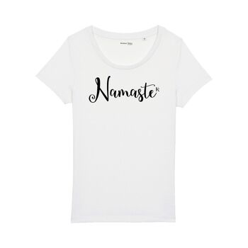 T-Shirt Femme Namaste en Coton Bio 1