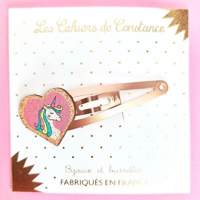 Barrette licorne