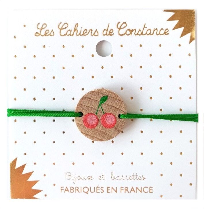 Bracciale per bambini in ciliegio