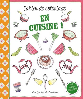 Cahier de coloriage "En cuisine" 1
