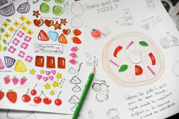 Cahier de coloriage "En cuisine" 4