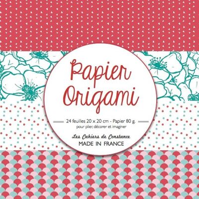 Roter Origami