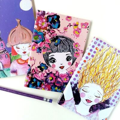 Trio de carnets N°3