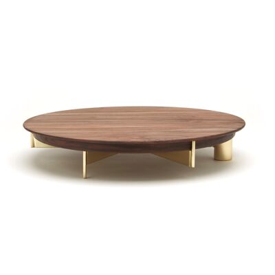 T4 | Cake Stand with Large Wood Top