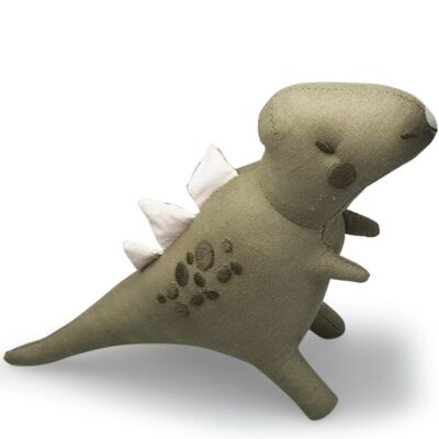 Peluche dinosauro T-Rex in lino ThreadBear da 20 cm