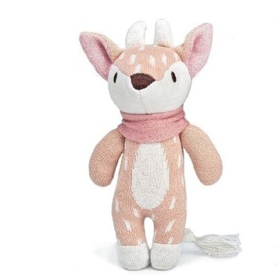 Giocattolo lavorato a maglia ThreadBear Fearne Deer da 18 cm