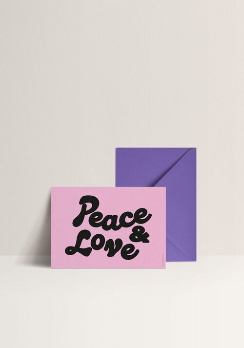 Carte - Peace and Love