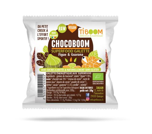 Chocoboom, barre énergétique